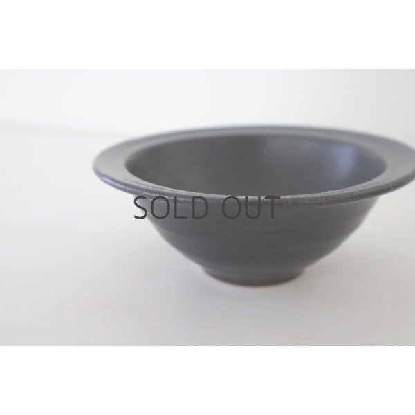 画像2: ●中村恵子/ふち有ボウル(黒) (2)