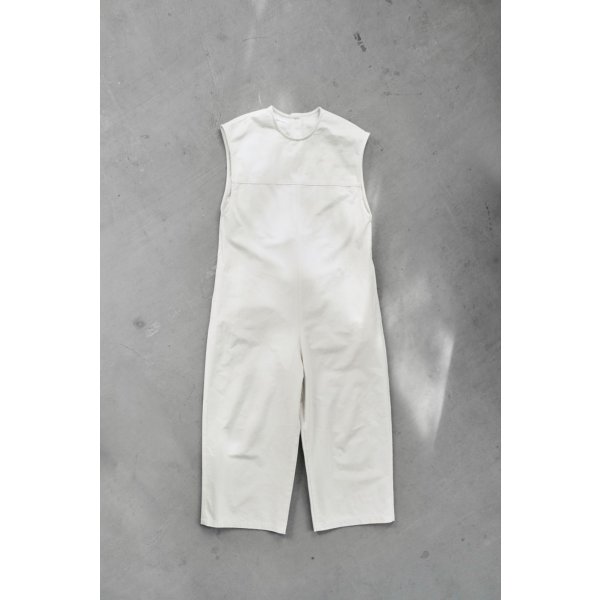 画像12: iotto / frill salopette  ivory (12)