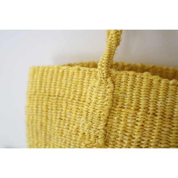 画像2: kago bag  yellow (2)