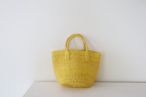 画像: kago bag yellow