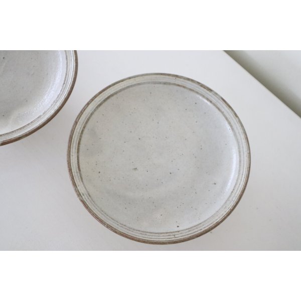 画像3: ●中村恵子/高台皿(粉引) (3)