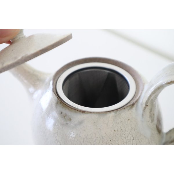 画像3: ●中村恵子/ポット(粉引) (3)