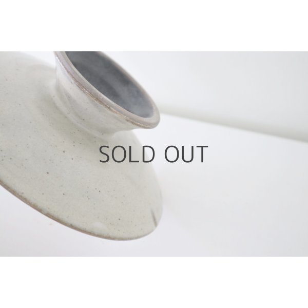 画像5: 中村恵子/高台皿(粉引) (5)