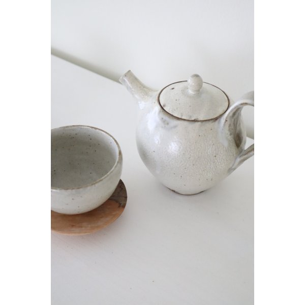 画像7: ●中村恵子/ポット(粉引) (7)