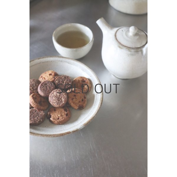 画像7: 中村恵子/高台皿(粉引) (7)