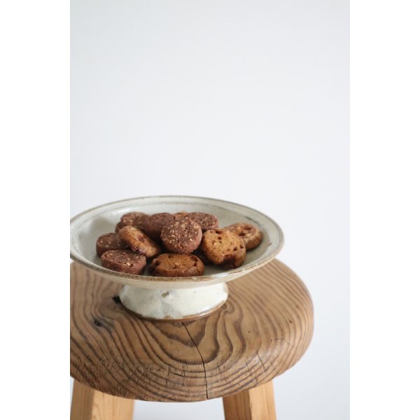 画像6: ●中村恵子/高台皿(粉引) (6)