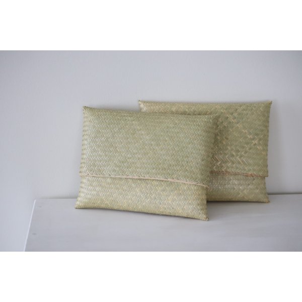 画像1: かごポーチ(大) (1)